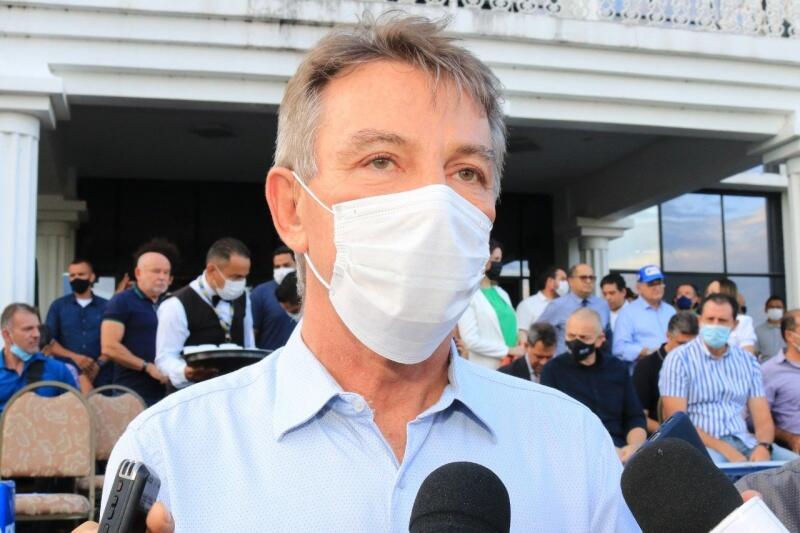 Anúncio foi feito por Antonio Denarium durante encontro com representantes dos aprovados no Palácio (Foto: Nilzete Franco/FolhaBV)
