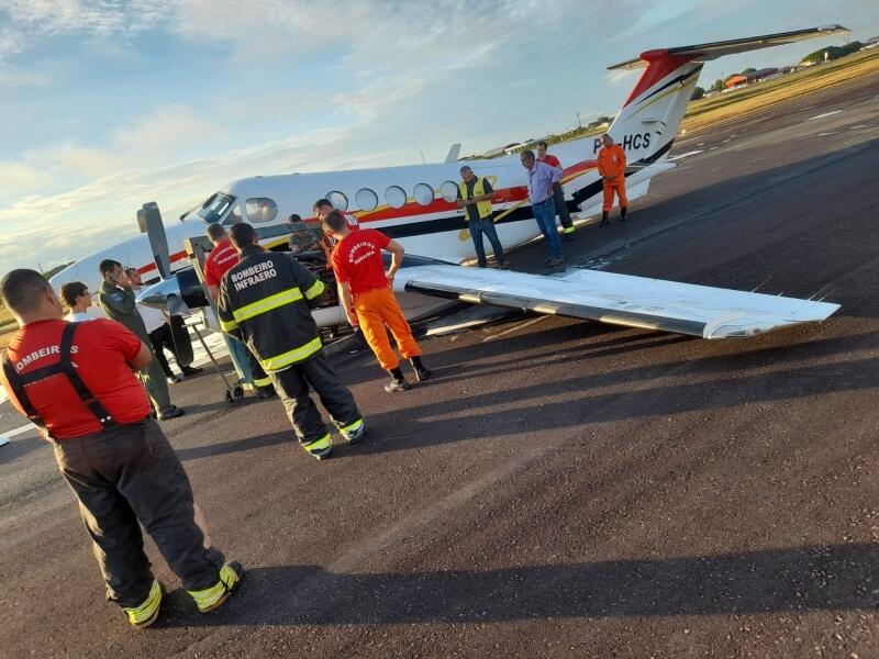 A aeronave precisou fazer pouso forçado em Boa Vista (Foto: Divulgação)