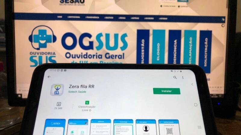 O recadastramento presencial será feito de forma paralela ao recadastramento realizado pelo App Zera Fila, que está disponível para aparelhos com sistema Android (Foto: Ascom/Sesau)
