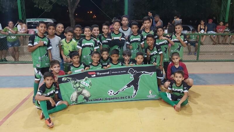 Equipe roraimense verde e negra na busca por novos talentos. (Foto: Divulgação - Independente)