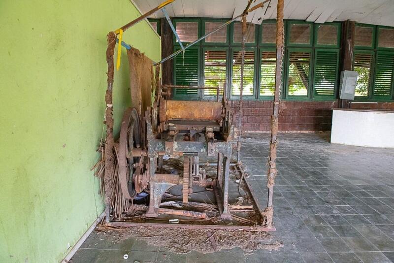 Prédio do Museu Integrado de Roraima está totalmente deteriorado (Foto: Arquivo pessoal)
