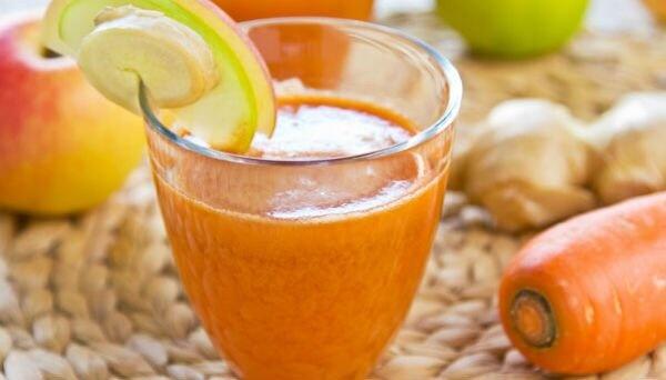 O suco com cenoura é uma ótima escolha (Foto: Divulgação)