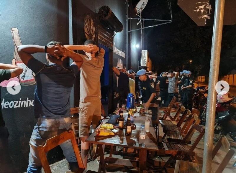 Durante a operação foram realizadas 156 abordagens, entre pessoas, carros e motos. (Foto: Divulgação)