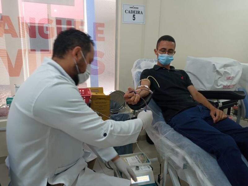 Ao todo foram realizados 46 cadastros e 33 doações (Foto: Divulgação)