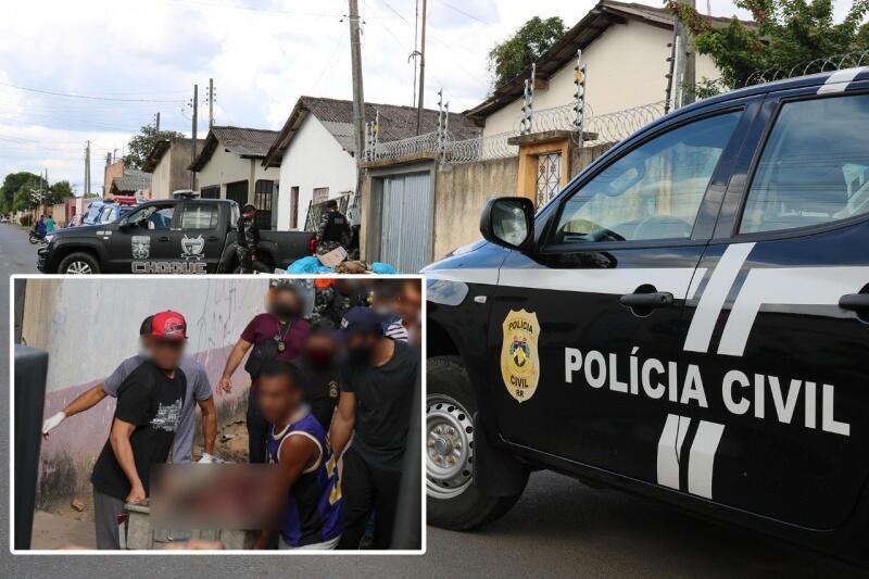 No local do crime, a perícia entrou cinco cápsulas nove milímetros. A maioria dos disparos atingiu o tórax da vítima. (Foto: Nilzete Franco Folha BV)