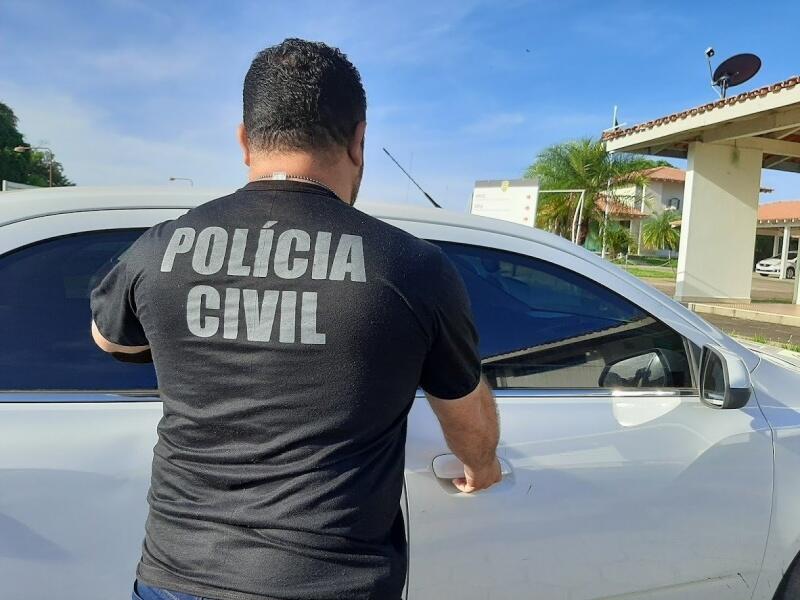 Suspeito foi qualificado e interrogado e exerceu o direito constitucional de ficar calado (Foto: Ascom/PCRR)