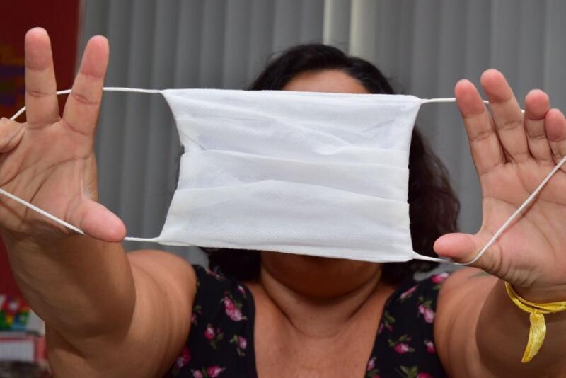 Uso de máscara é um dos fatores fundamentais para evitar a transmissão da doença (Foto: Arquivo FolhaBV)