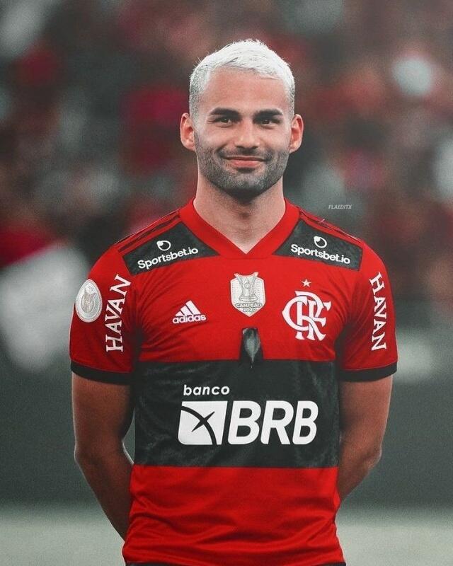 O volante roraimense Thiago Maia, do Flamengo (Foto: thiago.maia/Instagram)