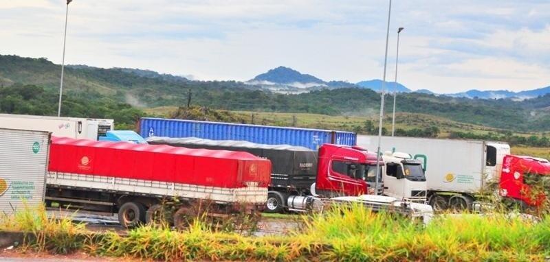 Em Roraima, os auditores também deflagraram greve e por conta disso, aproximadamente 800 carretas estão paradas entre o Amazonas e Roraima (Foto: Divulgação)