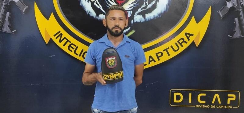 Jefferson Silva Souza, de 32 anos, estava foragido do Centro de Progressões Penitenciárias. (Foto: Divulgação)