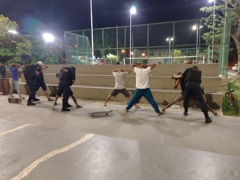 Equipes que participaram da operação nesse primeiro dia percorreram bairros da zona Leste da cidade (Foto: Divulgação/PMRR)