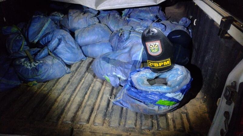 A carga apreendida pode estar avaliada em R$ 166.944,00. (Foto: Divulgação)
