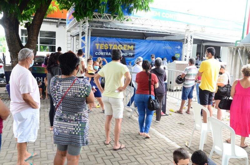 Serão realizados testes na população para a detecção da covid-19 e também promover a vacinação. (Foto: Nilzete Franco/FolhaBV)