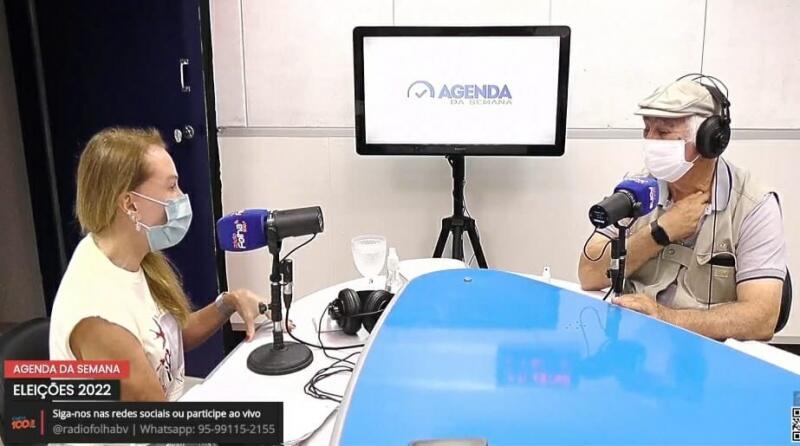 Teresa Surita em entrevista ao programa Agenda da Semana (Foto: Reprodução)