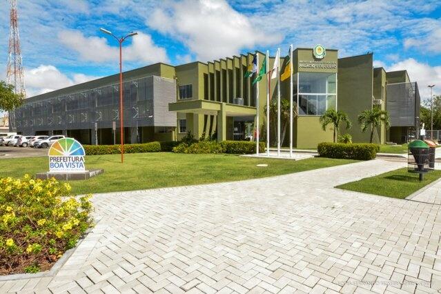 Palácio 9 de Julho, sede da Prefeitura de Boa Vista (Foto: PMBV)