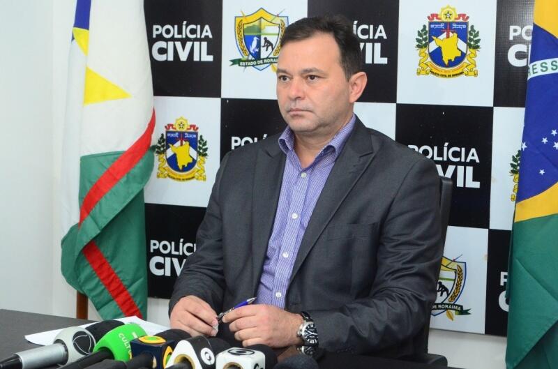 Delegado Herbert Amorim à esquerda e delegado Eduardo Wayner à direita (Foto: Nilzete Franco/FolhaBV)