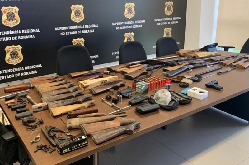 A operação é um desdobramento de uma ação do ano passado, que resultou na prisão em flagrante de dois homens, abordados com aproximadamente R$ 20.000,00 em ouro bruto (Foto: ASCOM/PFRR)