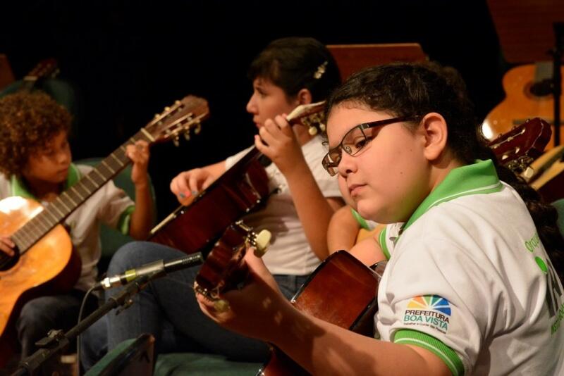 Projeto tem a missão de promover a prática e o conhecimento musical de forma gratuita e solidária (Foto: Divulgação/PMBV)