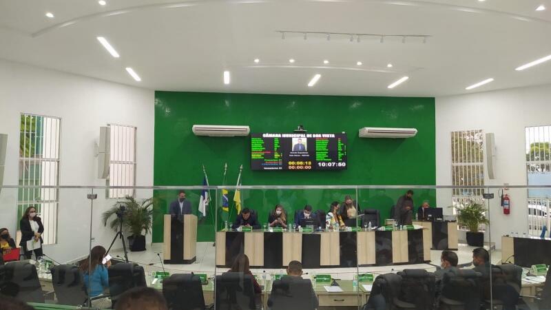 O plenário da Câmara Municipal de Boa Vista nesta terça-feira (Foto: Divulgação) O plenário da Câmara Municipal de Boa Vista nesta terça-feira (Foto: Divulgação)