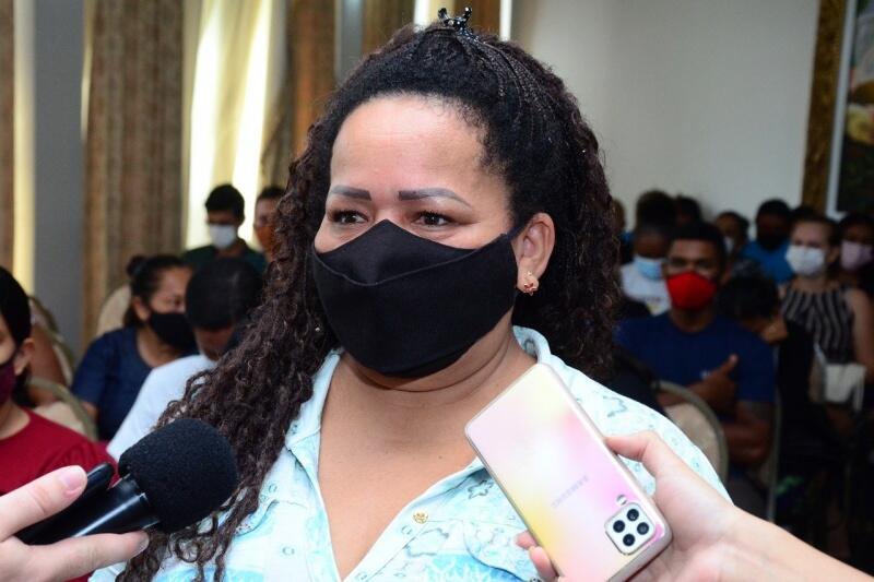 Marinez Freitas Silva veio do Maranhão e está em Roraima há 25 anos e tem um restaurante (Foto: Nilzete Franco/FolhaBV)