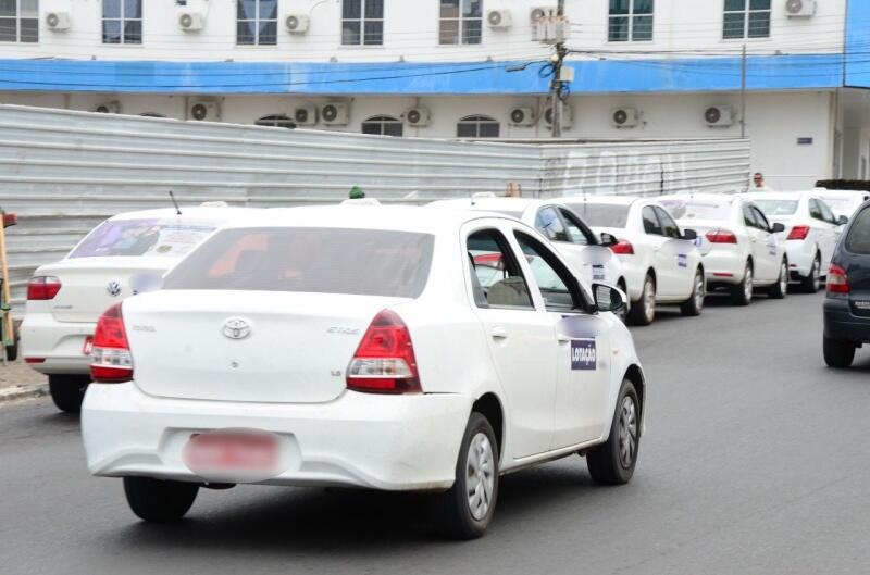 No período do arraial, os táxis lotação vão funcionar das 6h até meia-noite (Foto: Nilzete Franco Folha BV)