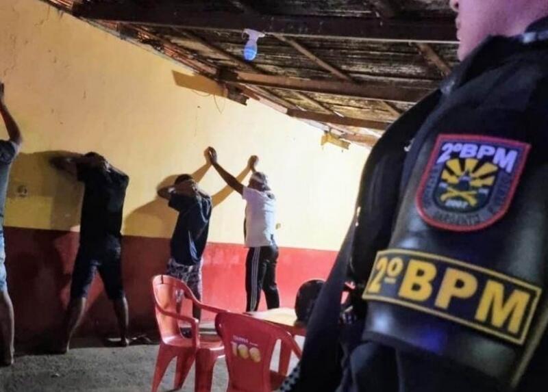 A operação foi realizada por militares do 2º BPM(Foto: Divulgação)