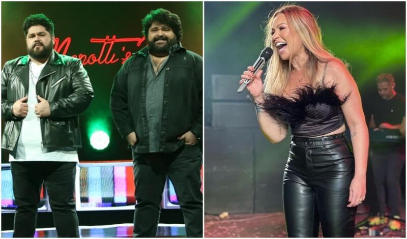 Cesar Menotti & Fabiano e Solange Almeida anunciados por São Luiz (Fotos: Divulgação)