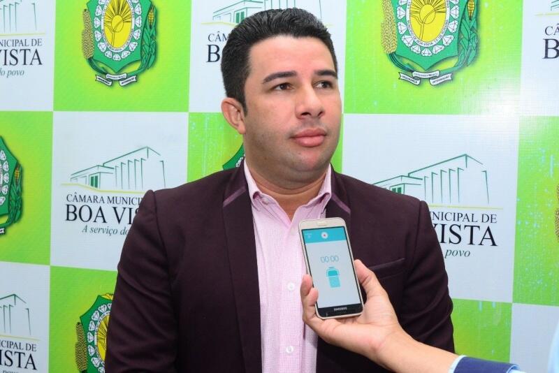 O presidente da Câmara Municipal de Boa Vista, vereador Genilson Costa (Foto: Nilzete Franco/FolhaBV)