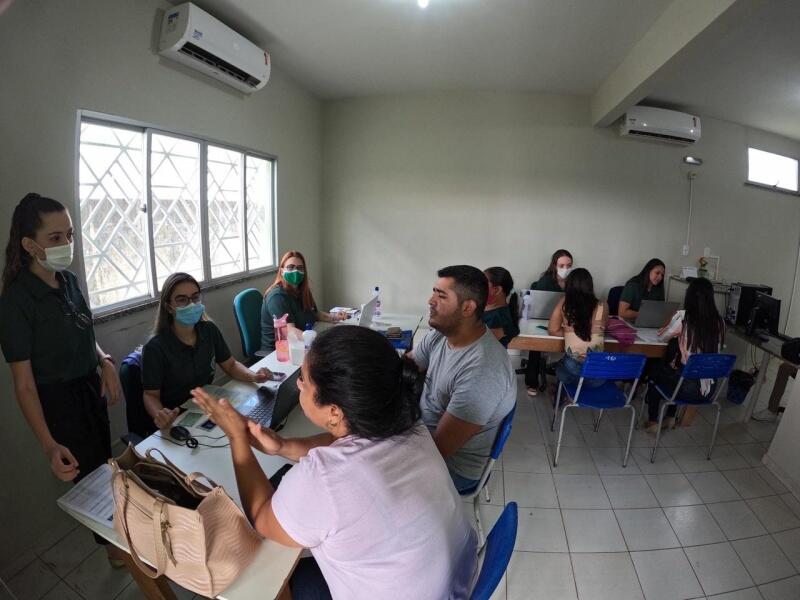 Interessados podem realizar pré-agendamento para evitar filas (Foto: Divulgação/DPE) Interessados podem realizar pré-agendamento para evitar filas (Foto: Divulgação/DPE)