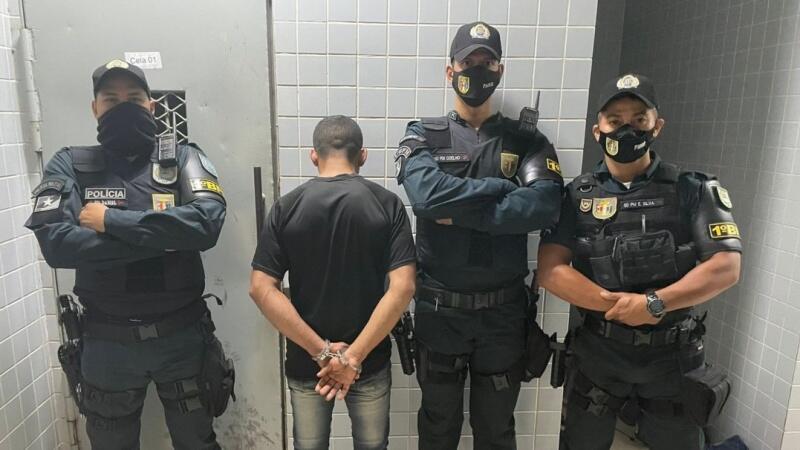 Homem foi visto em atitude suspeita no Aparecida (Foto: Divulgação)