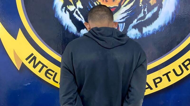 Ele foi preso durante patrulhamento policial em via do São Bento (Foto: Divulgação)