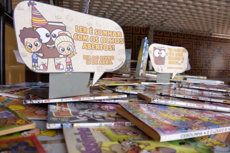 O Dia do Livro é celebrado anualmente no dia 18 de abril, data escolhida em alusão ao aniversário de Monteiro Lobato (Foto: Divulgação)
