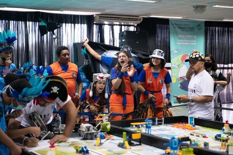 A equipe já possui uma considerável trajetória de sucesso, acumulando uma série de participações, títulos e premiações em competições locais, estaduais, regionais e nacionais. (Foto: Semuc/PMBV)