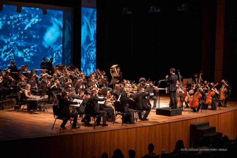 A proposta segue a mesma ideia do espetáculo “Cinema Sinfônico”, ocorrido no início do mês passado, que trouxe apenas trilhas de filmes (Foto: Divulgação)