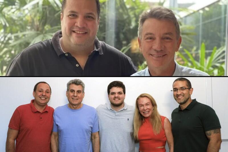Neto Loureiro e Jeferson Alves anunciaram apoios nas eleições  (Foto: Divulgação)    