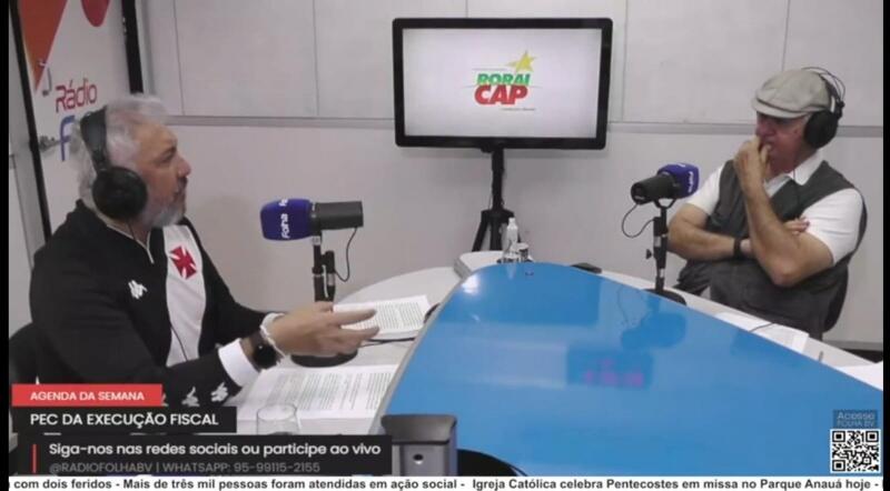 O defensor Público-Geral, Oleno Matos falou sobre o Projeto de Lei Federal nº 4.188/2021 durante entrevista ao Programa Agenda da Semana (Foto: Reprodução)