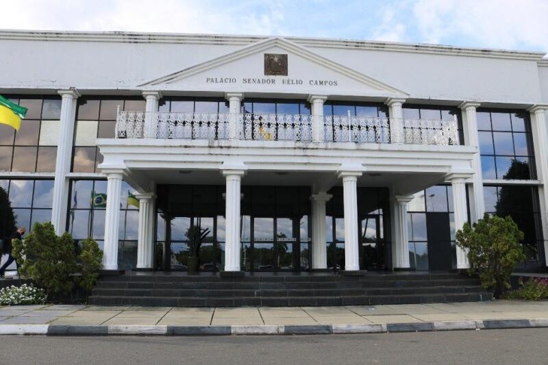 Palácio Senador Hélio Campos, sede do Poder Executivo estadual (Foto: Arquivo FolhaBV)