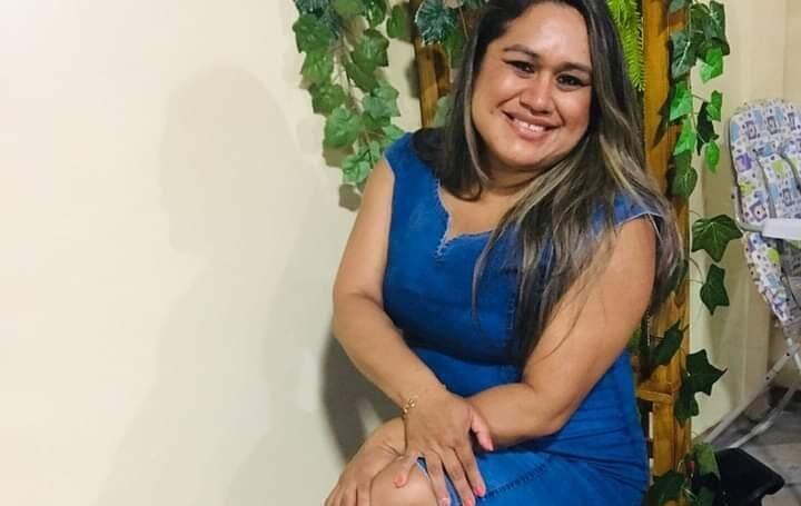 A mulher foi encaminhada para o Hospital Geral de Roraima (HGR), onde permanece internada no Bloco E (Foto: Arquivo Pessoal)