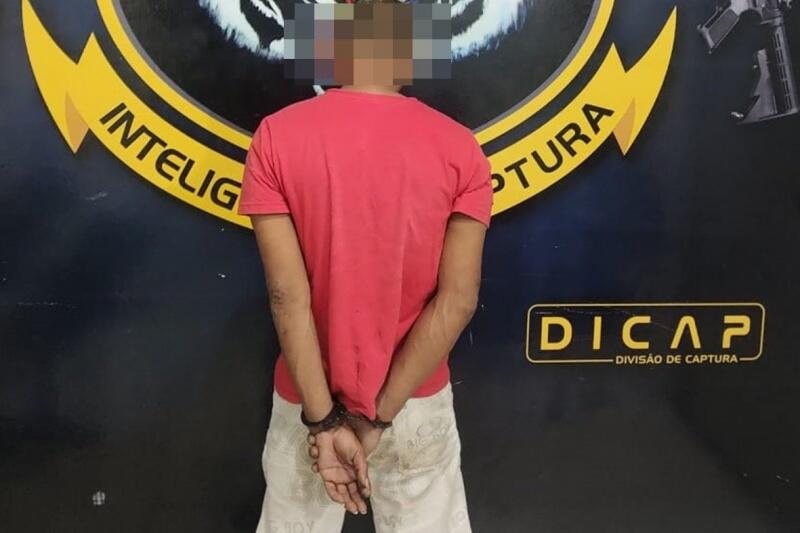 Ao realizar a abordagem e revista pessoal foi constatado que o homem estava em descumprimento de prisão albergue domiciliar (Foto: Divulgação)