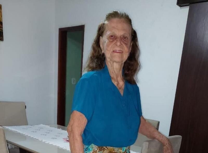 Julieta era mãe do secretário Municipal de Saúde, Cláudio Galvão. (Foto: Arquivo Pessoal)
