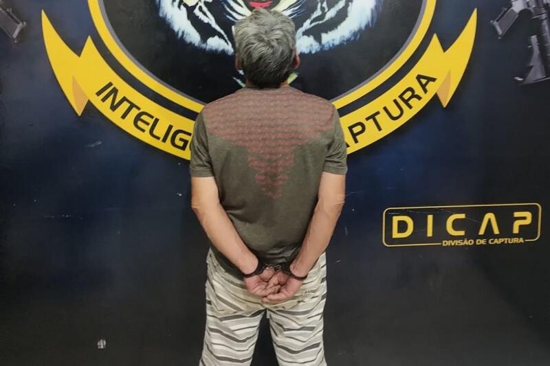Diante dos fatos, ele foi preso e encaminhado à Dicap para as providências legais e cabíveis (Foto: Divulgação)