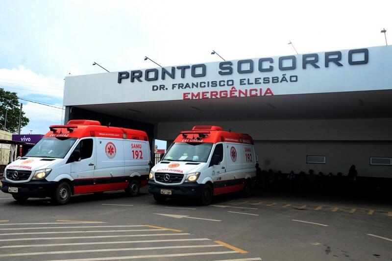 As mulheres foram socorridas e conduzidas para HGR (Hospital Geral de Roraima), ambas com graves lesões pelo corpo (Foto: Nilzete Franco/FolhaBV)