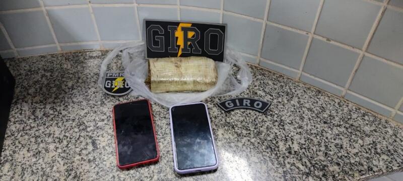 Diante dos fatos, o material e o envolvido foram encaminhados à Delegacia de Polícia para as providências legais e cabíveis (Foto: Divulgação)