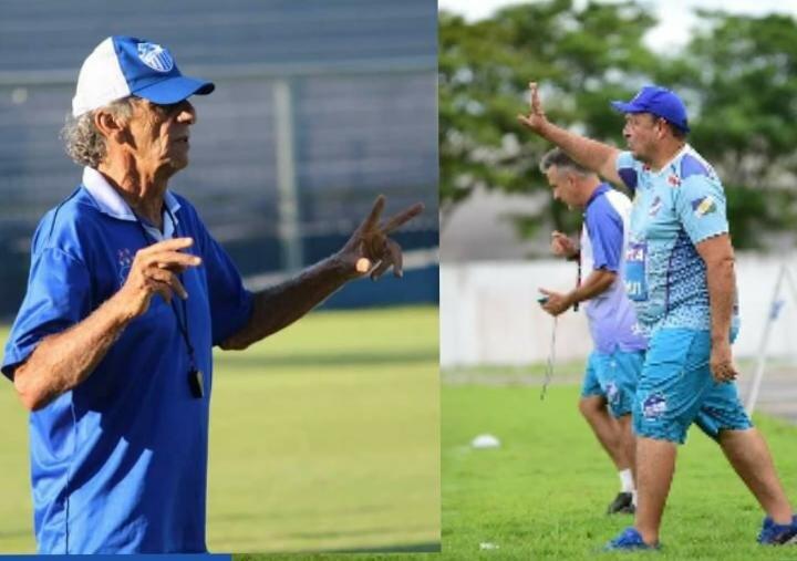 Lana contra Chiquinho; duelo promete no Canarinho. Créditos: Lucas Marinho e Hélio Garcias