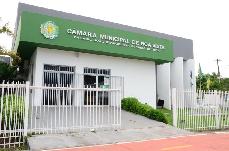 Sede da Câmara Municipal de Boa Vista, no bairro São Francisco (Foto: Nilzete Franco/FolhaBV)