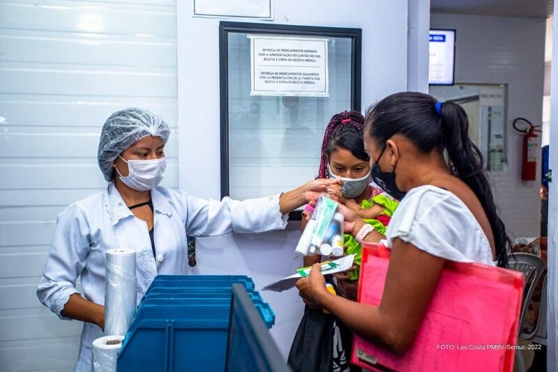 Casos considerados como leves no hospital são encaminhados à UBS integrada (Foto: Leo Costa/Semuc)