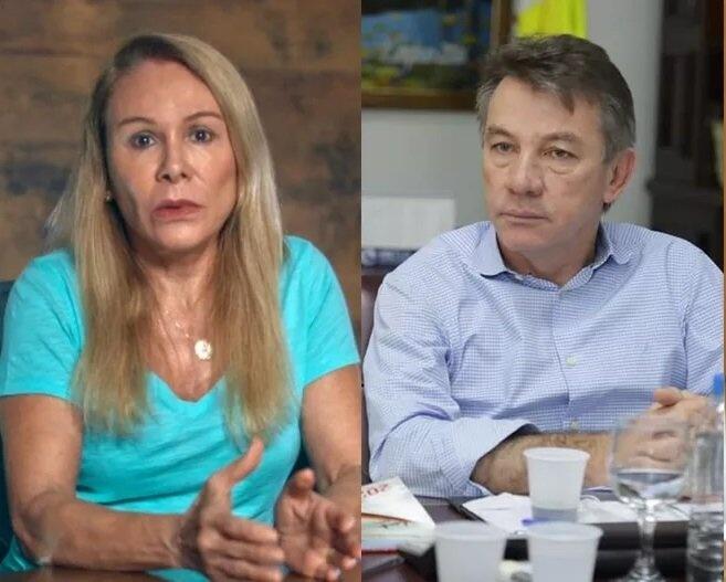 Teresa Surita e Antonio Denarium são pré-candidatos ao Governo do Estado (Foto: Reprodução)