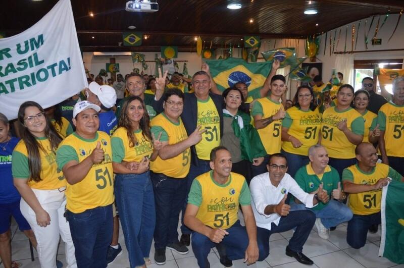 O partido realizou a convenção com cerca de 100 participantes (Foto: Juliana Araújo/FolhaBV)