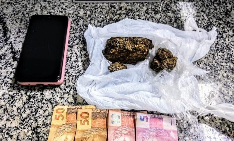 A prisão foi efetuada durante patrulhamento do Giro (Foto: Divulgação)