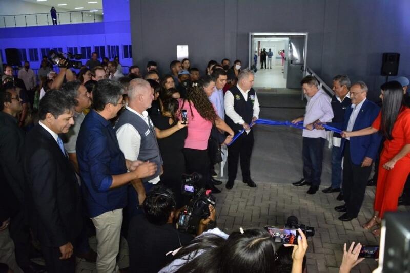 Os discursos afirmando que Romero Jucá não mandou dinheiro para o HGR aconteceram durante a inauguração do Bloco E